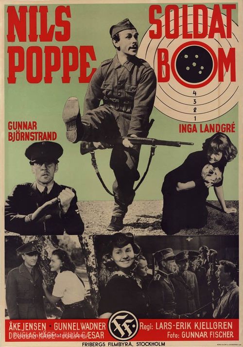 Soldat Bom - Swedish Movie Poster