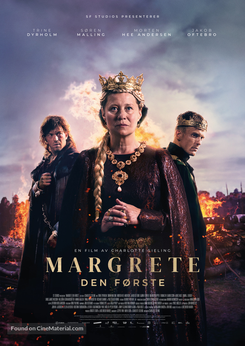 Margrete den f&oslash;rste - Norwegian Movie Poster