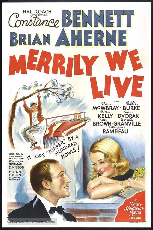 Merrily We Live - Movie Poster