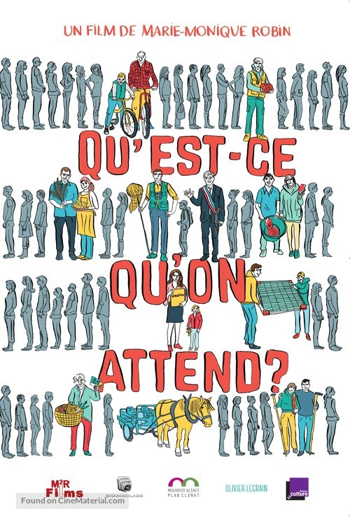 Qu&#039;est-ce qu&#039;on attend? - French Movie Poster