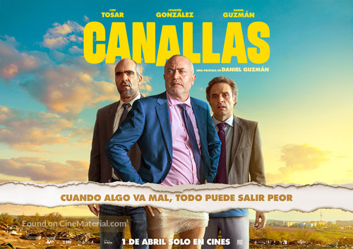 Canallas - Spanish Movie Poster