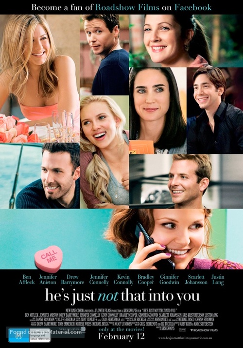 He&#039;s Just Not That Into You - Australian Movie Poster
