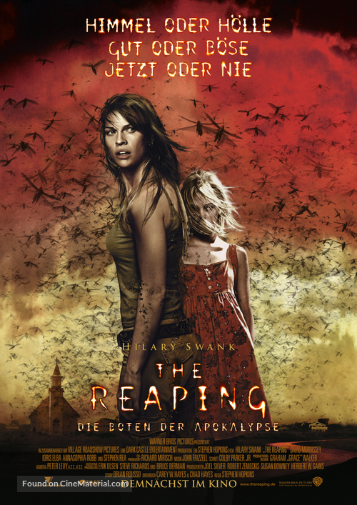 The Reaping - German Movie Poster