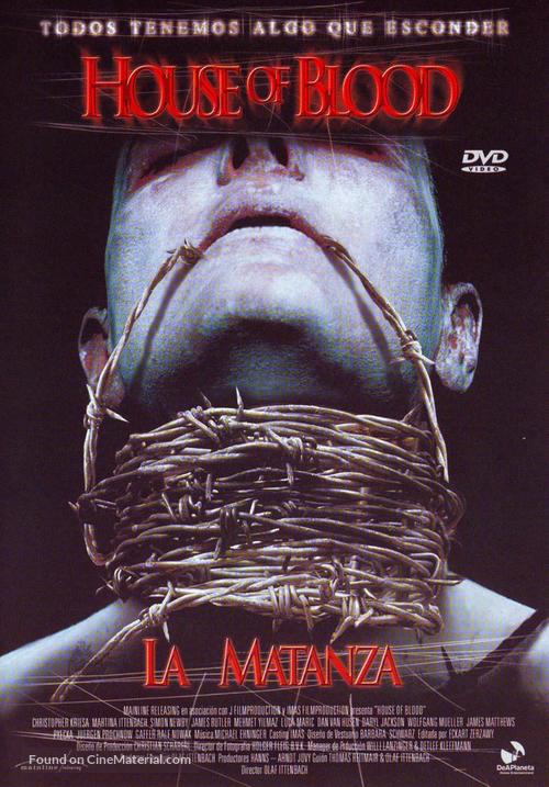 Chain Reaction - Spanish DVD movie cover