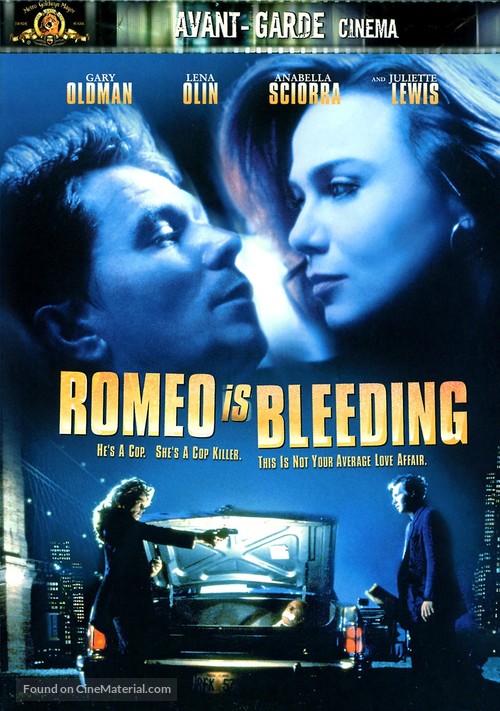 Romeo Is Bleeding - DVD movie cover