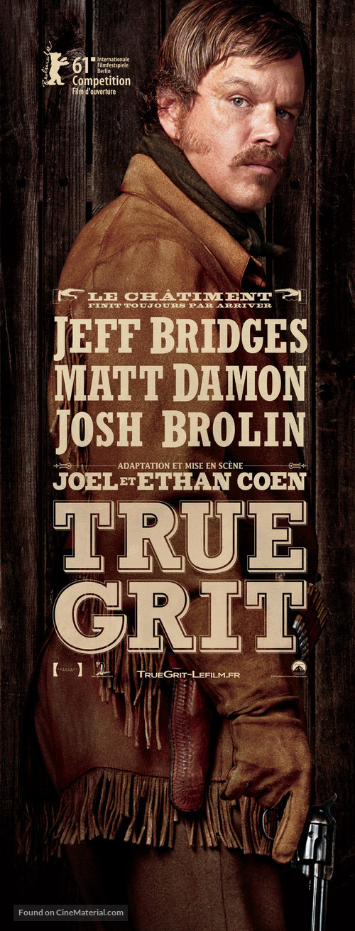 True Grit - French Movie Poster