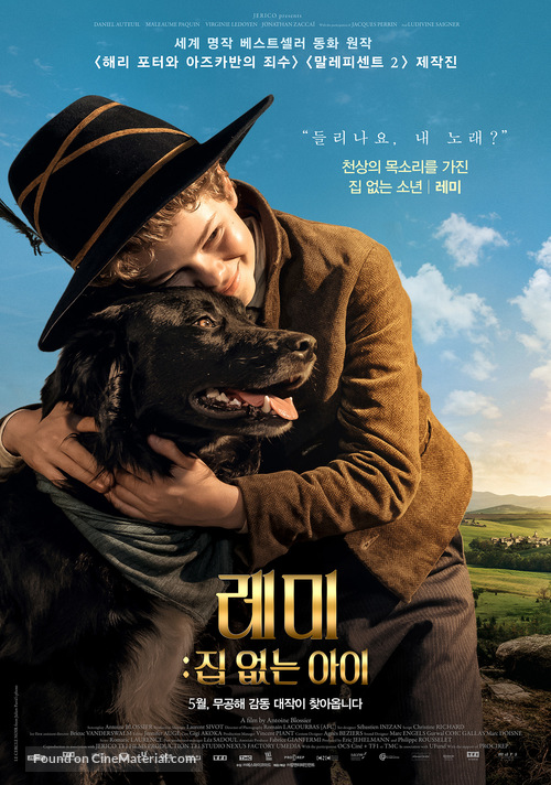 R&eacute;mi sans famille - South Korean Movie Poster