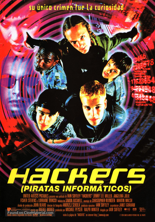 Hackers - Spanish Movie Poster