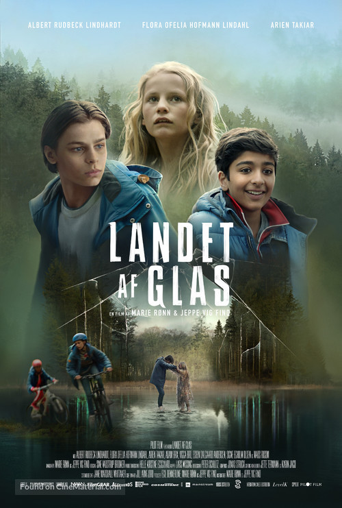 Landet af glas - Danish Movie Poster