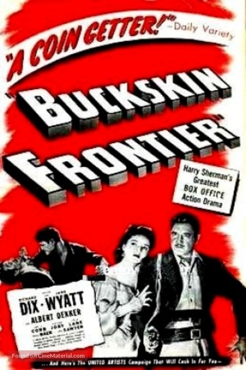 Buckskin Frontier - Movie Poster