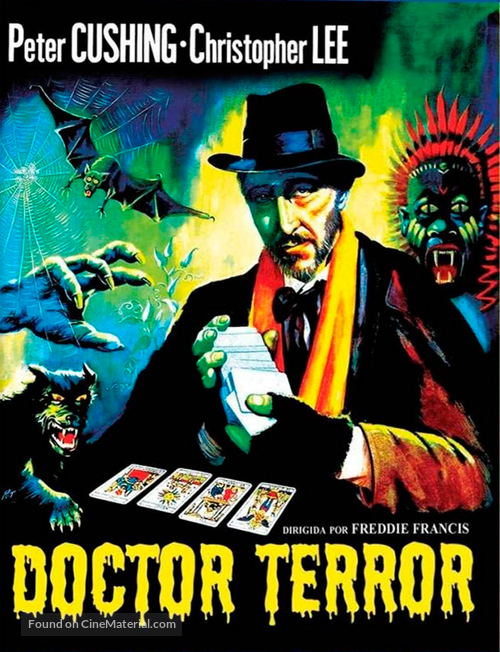 Dr. Terror&#039;s House of Horrors - Spanish Blu-Ray movie cover