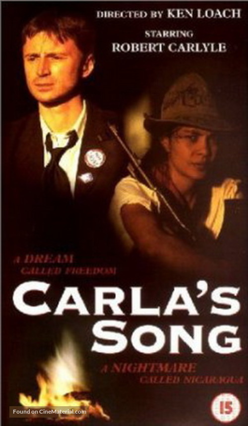 Carla&#039;s Song - British Movie Cover