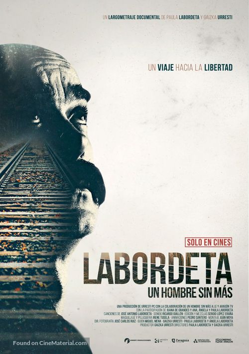 Labordeta, un hombre sin m&aacute;s - Spanish Movie Poster