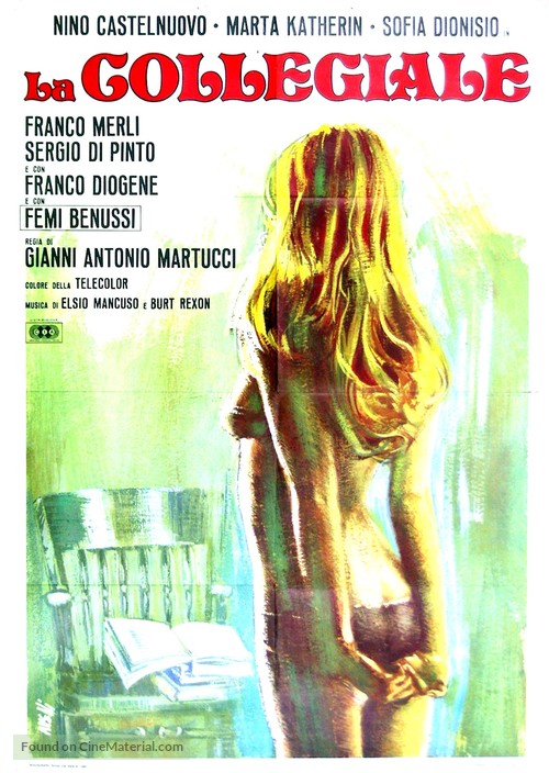 La collegiale - Italian Movie Poster