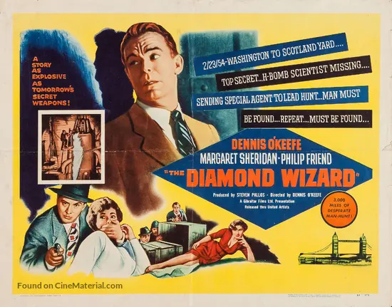 The Diamond (1954) movie poster