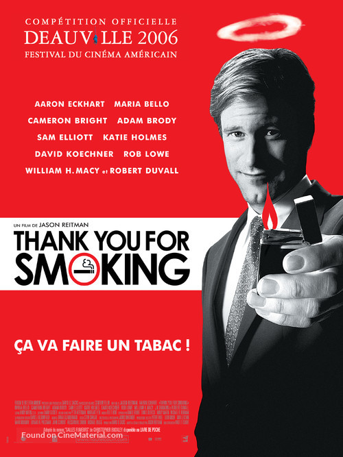 Thank You For Smoking - French Movie Poster
