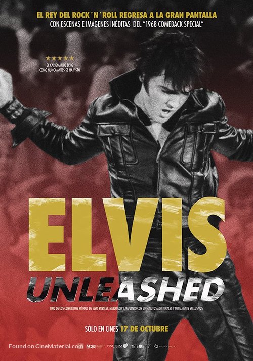 Elvis Unleashed - Spanish Movie Poster