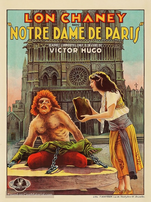 The Hunchback of Notre Dame - French Movie Poster