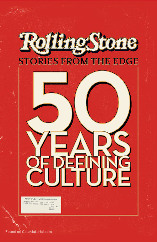 Rolling Stone: Stories From The Edge - Movie Poster