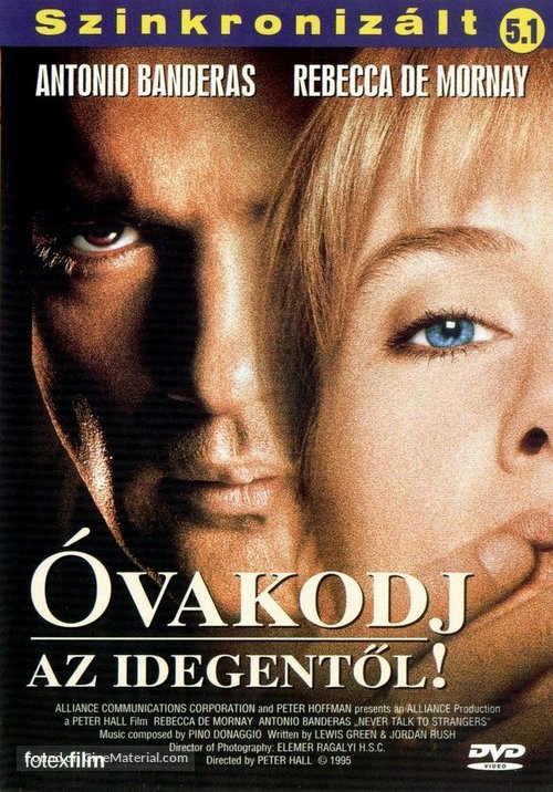 Never Talk to Strangers - Hungarian Movie Cover