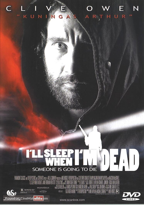I&#039;ll Sleep When I&#039;m Dead - Finnish DVD movie cover