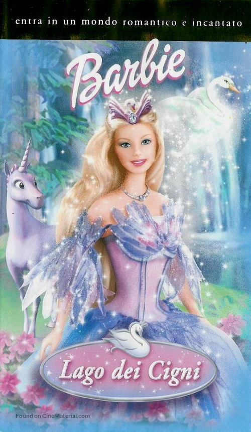 Barbie of Swan Lake - Italian VHS movie cover