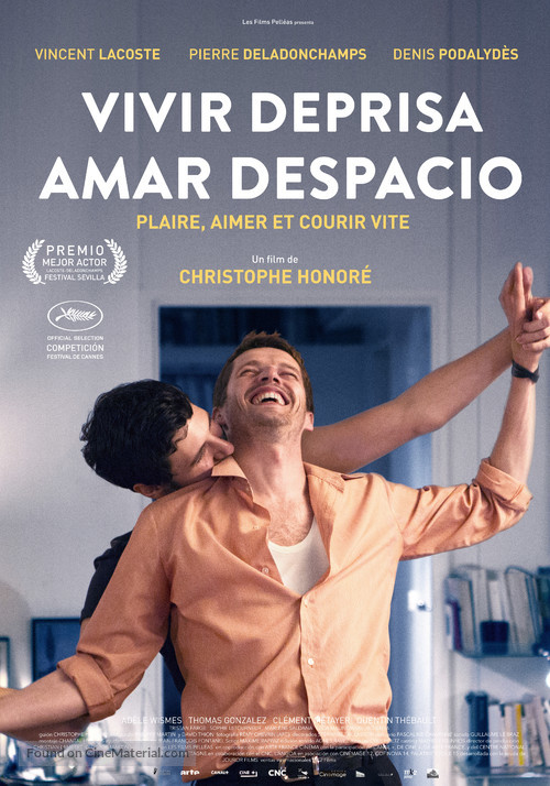 Plaire, aimer et courir vite - Spanish Movie Poster
