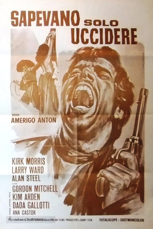 Sapevano solo uccidere - Italian Movie Poster
