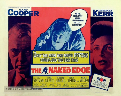 The Naked Edge - Movie Poster