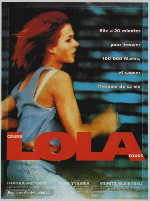Lola Rennt - French Movie Poster