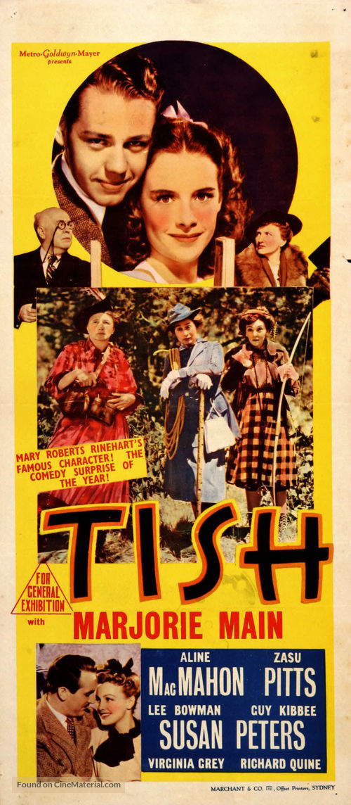Tish - Australian Movie Poster