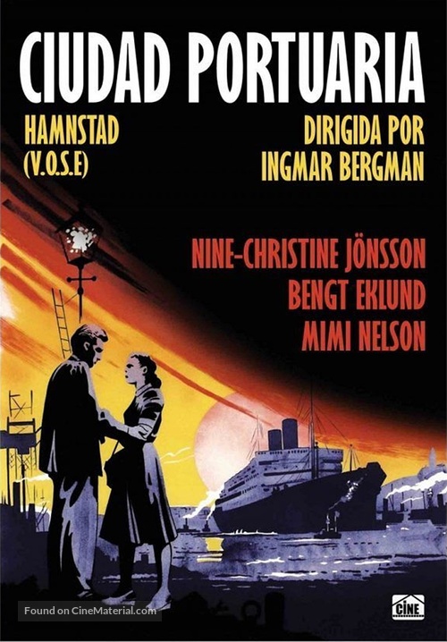 Hamnstad - Spanish DVD movie cover