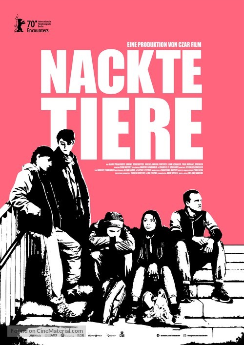 Nackte Tiere - German Movie Poster