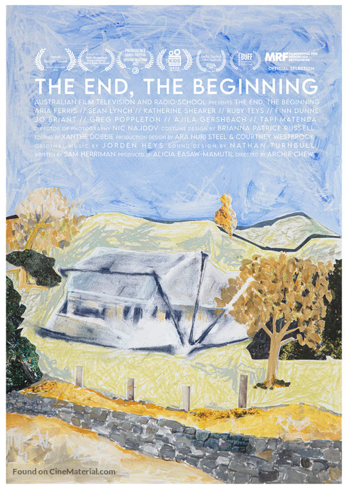 The End, The Beginning - Australian Movie Poster