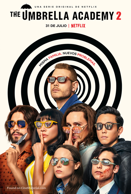 &quot;The Umbrella Academy&quot; - Mexican Movie Poster