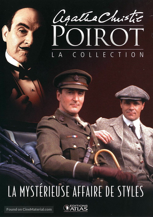&quot;Poirot&quot; The Mysterious Affair at Styles - French poster