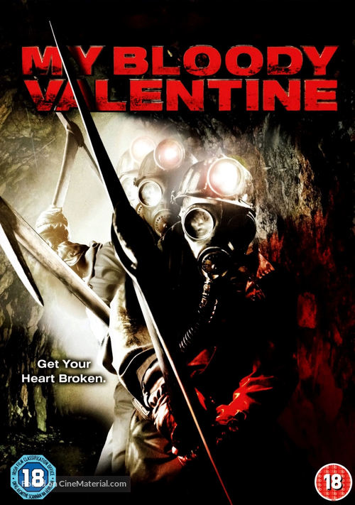 My Bloody Valentine - British DVD movie cover