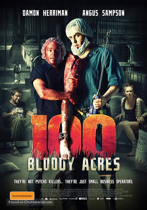 100 Bloody Acres - Australian Movie Poster
