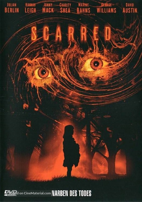 Scarred - German DVD movie cover