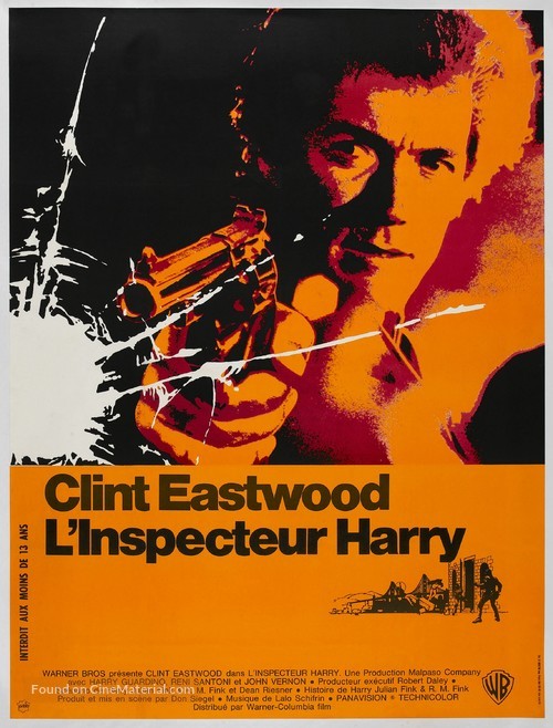 Dirty Harry - French Movie Poster