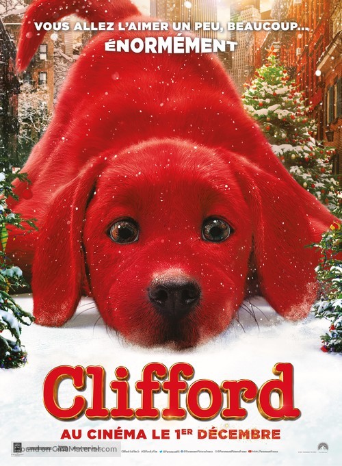 Clifford the Big Red Dog - French Movie Poster