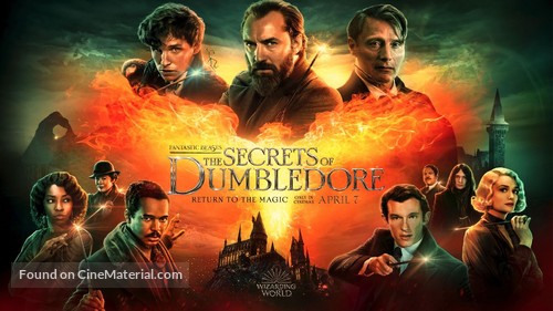 Fantastic Beasts: The Secrets of Dumbledore - Australian Movie Poster