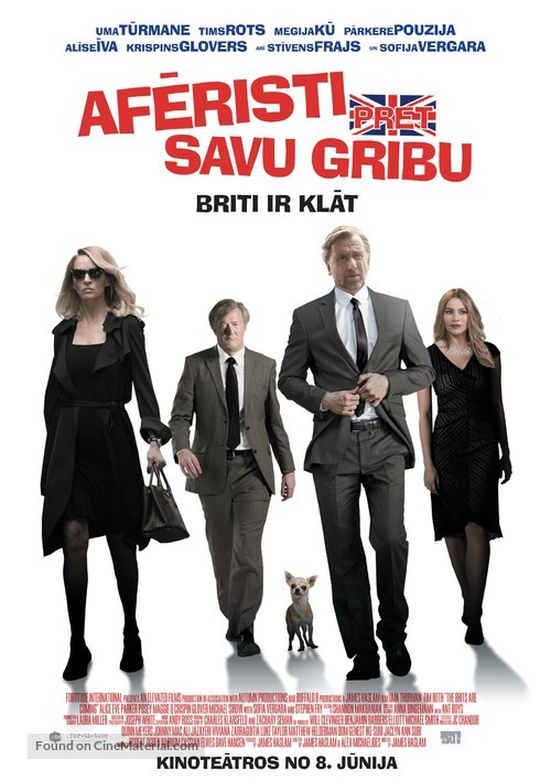 The Con Is On - Latvian Movie Poster