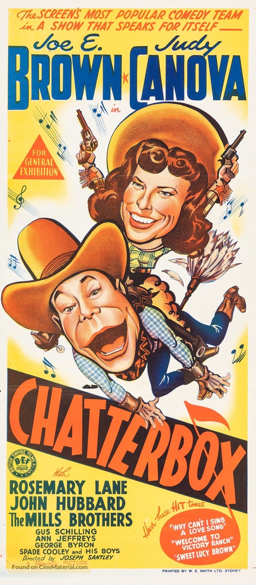 Chatterbox - Australian Movie Poster