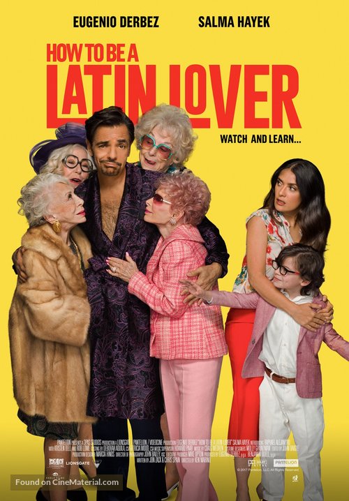 How to Be a Latin Lover - Lebanese Movie Poster