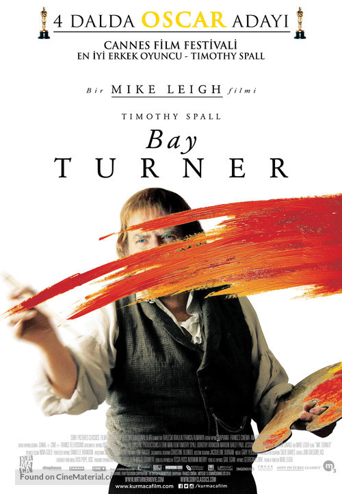 Mr. Turner - Turkish Movie Poster