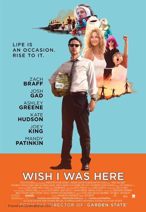 Wish I Was Here - Canadian Movie Poster