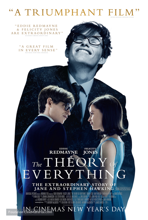The Theory of Everything - British Movie Poster