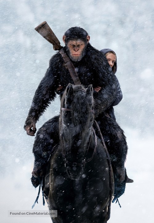 War for the Planet of the Apes - Key art