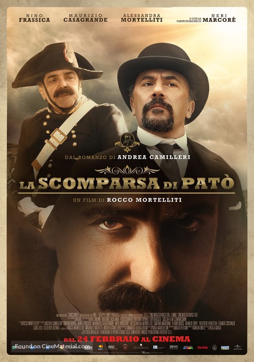 La scomparsa di Pat&ograve; - Italian Movie Poster
